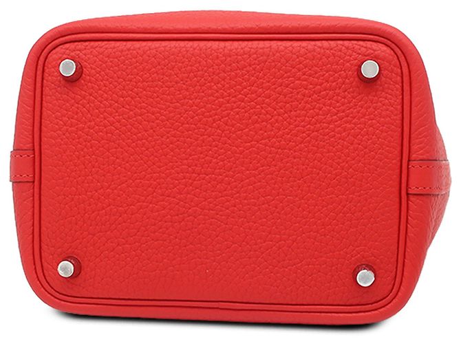 Hermès Red Clemence Picotin Lock 18 - Ansicht 3