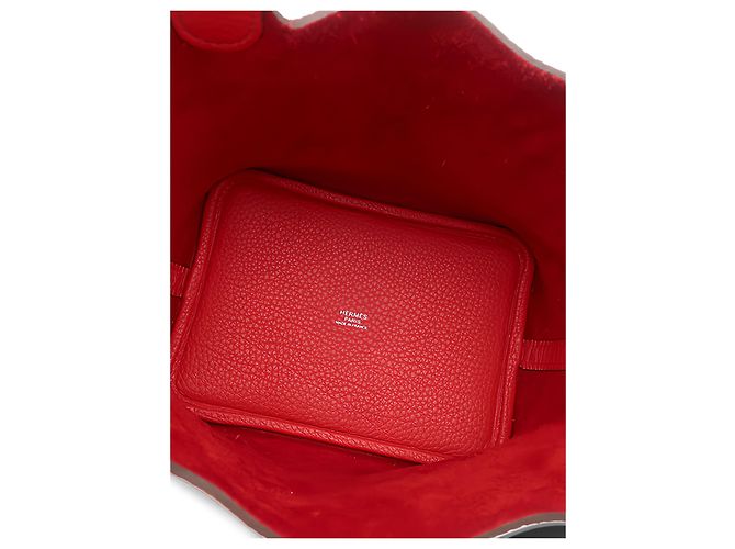 Hermès Red Clemence Picotin Lock 18 - Ansicht 4