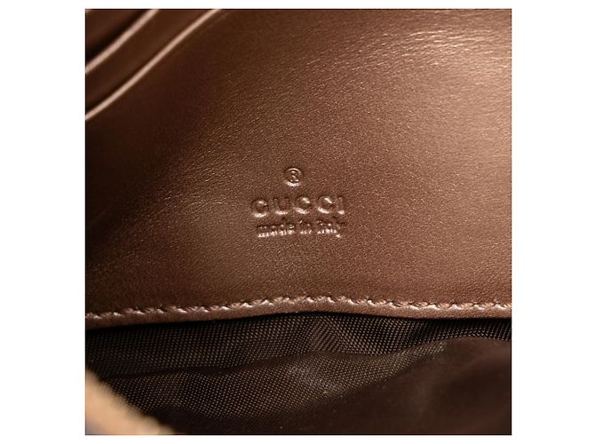 Pochette da polso Gucci Gold Guccissima - vista 5