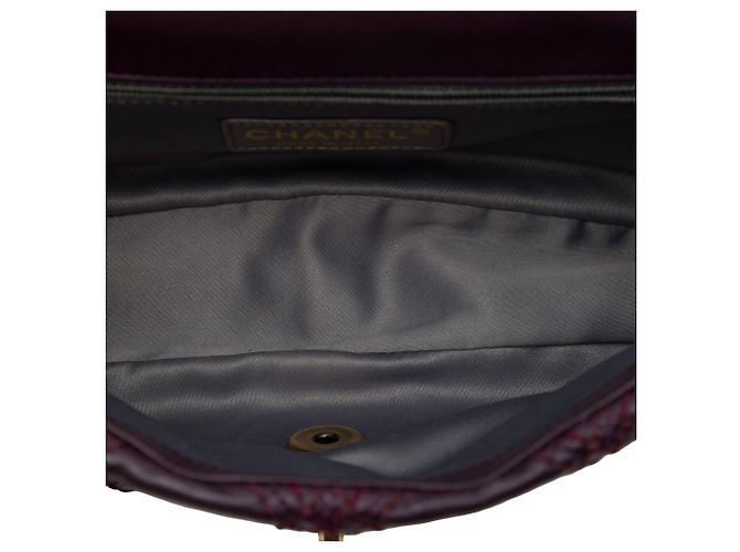 Chanel Purple Paris Bombay Small CC Calfskin Triptych Flap - vista 4