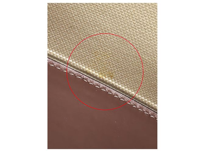 Borsa a secchiello Burberry Peggy Small in tela logo beige - vista 7