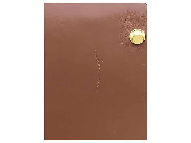 Borsa a secchiello Burberry Peggy Small in tela logo beige - vista 8