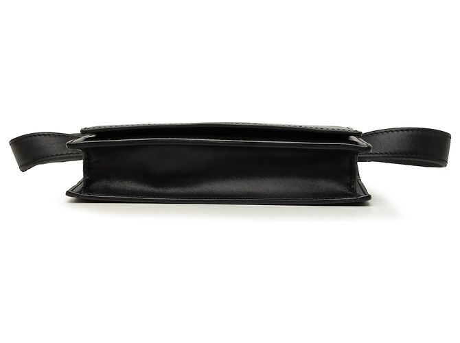 Salvatore Ferragamo Borsa cintura Ferragamo in pelle nera - vista 3
