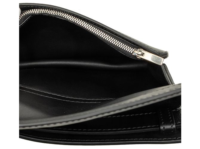 Salvatore Ferragamo Borsa cintura Ferragamo in pelle nera - vista 4