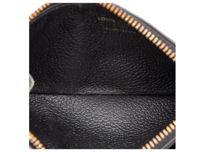 Tarjetero con cremallera Louis Vuitton Black Monogram Empreinte - vista 4