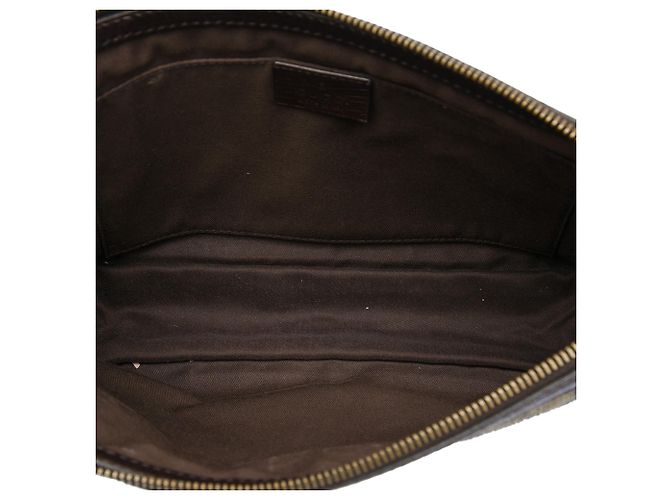 Clutch Gucci Beige GG Supreme - vista 4