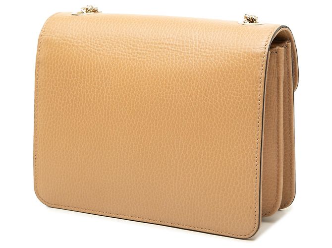 Gucci Brown Small Dollar Calfskin Interlocking G Crossbody - vista 2