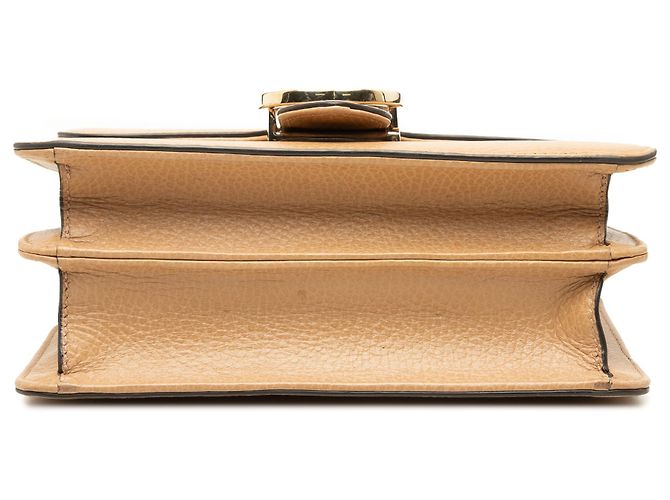 Gucci Brown Small Dollar Calfskin Interlocking G Crossbody - vista 3
