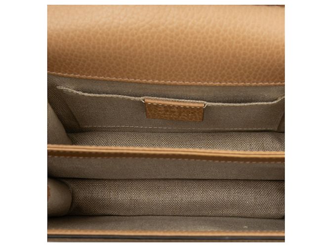 Gucci Brown Small Dollar Calfskin Interlocking G Crossbody - vista 4