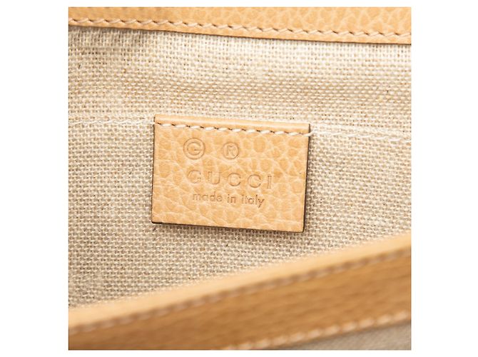 Gucci Brown Small Dollar Calfskin Interlocking G Crossbody - vista 5