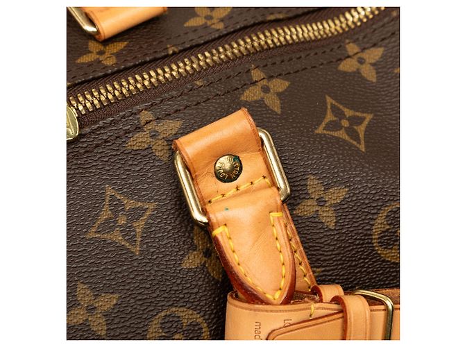 Louis Vuitton Brown Monogram Keepall Bandouliere 60 - Ansicht 7