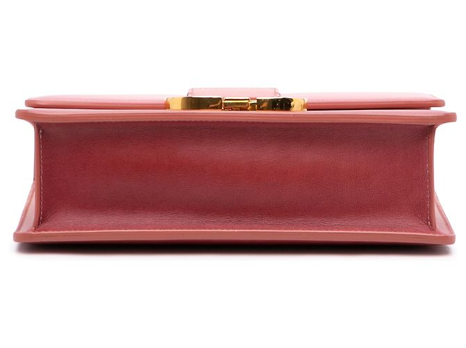 Bolsa 30 Montaigne Dior em pele de vitelo degradê rosa - vista 3