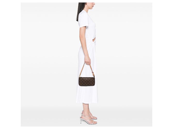 Louis Vuitton Brown Monogram Pochette Accessoires - vista 6