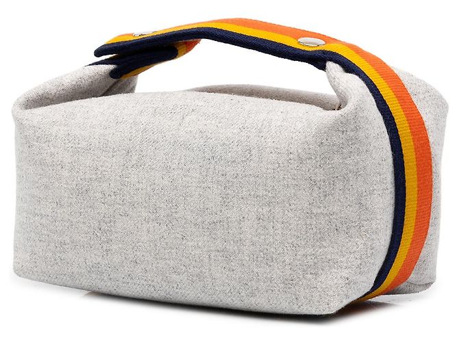 Étui Hermès Gray Small Wool Bride A Brac Rocabar - vue 2