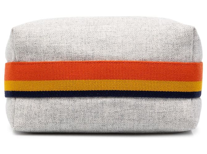 Étui Hermès Gray Small Wool Bride A Brac Rocabar - vue 3