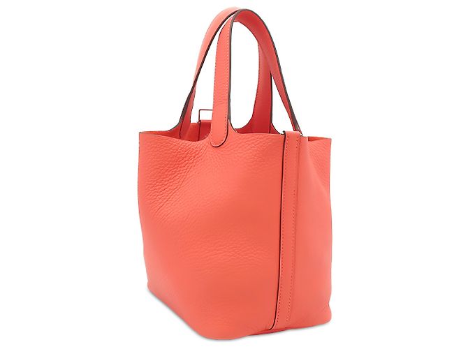 Hermès Orange Clemence Picotin Lock 18 - Ansicht 2