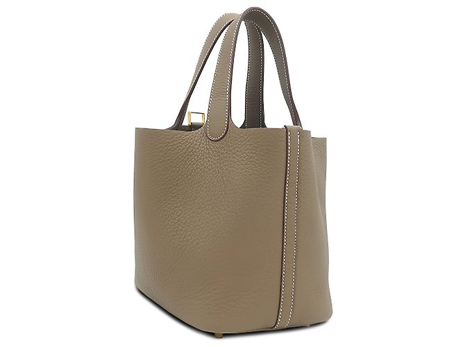 Hermès Brown Clemence Picotin Lock 18 - vista 2