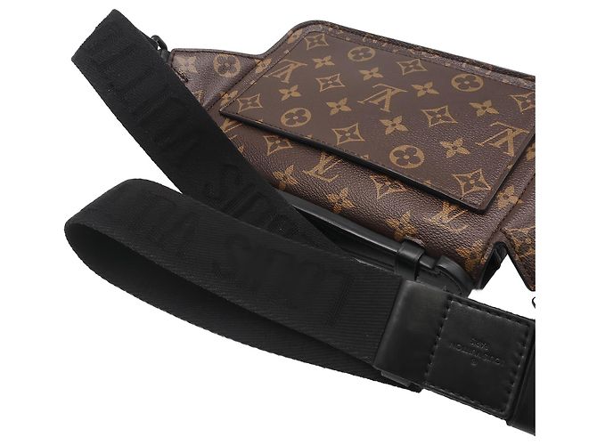 Louis Vuitton Brown Monogram S Lock Sling - view 12