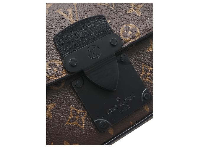 Louis Vuitton Brown Monogram S Lock Sling - view 4