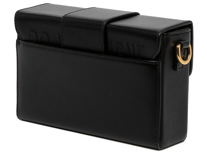 Borsa Dior 30 Montaigne Box Bag in pelle di vitello nera - vista 2