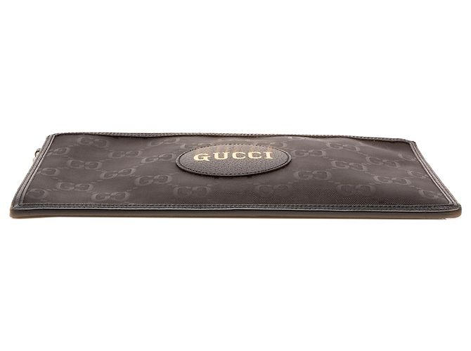 Pouch Gucci Black GG Nylon Off The Grid - vista 3