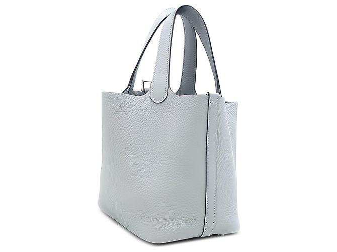 Hermès Gray Clemence Picotin Lock 18 - vista 2