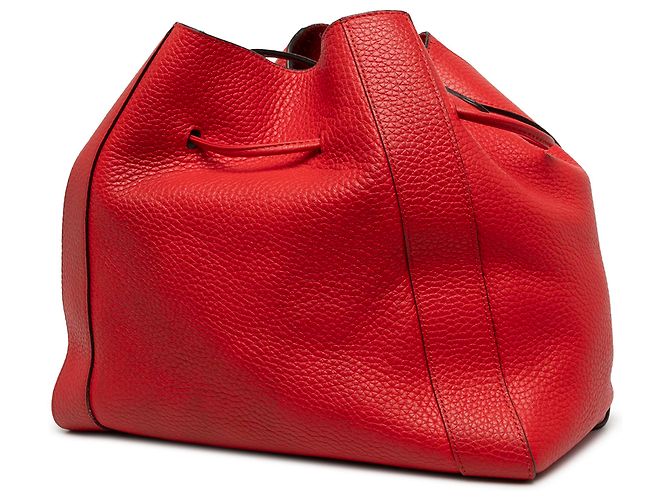 Borsa Tote Millie Mulberry in pelle rossa - view 2