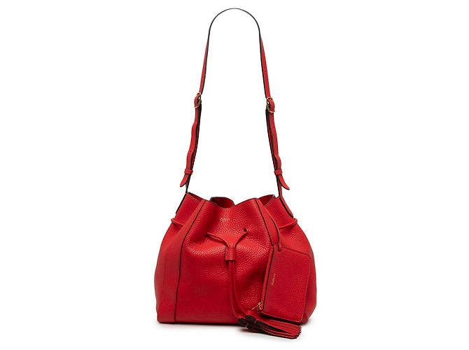 Borsa Tote Millie Mulberry in pelle rossa - view 6