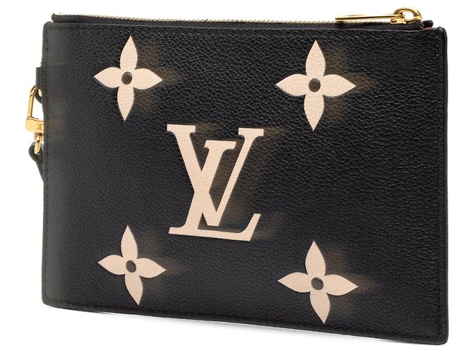 Néonoé Louis Vuitton Neonoe Giant Monogram Empreinte Pouch Bicolor Schwarz - Ansicht 2