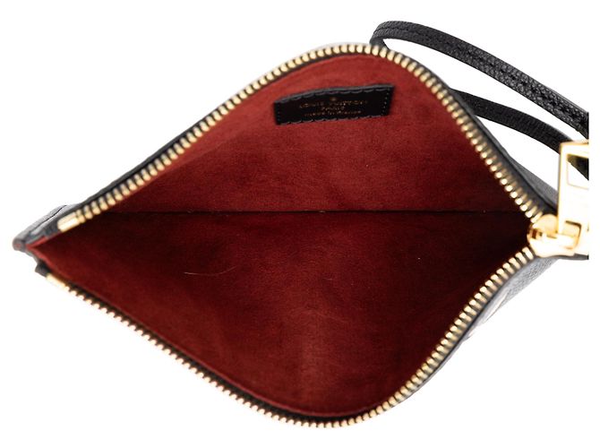Néonoé Louis Vuitton Neonoe Giant Monogram Empreinte Pouch Bicolor Schwarz - Ansicht 4