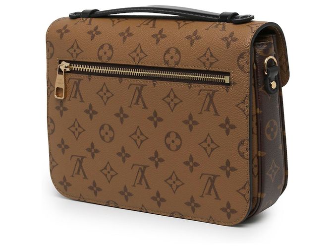 Louis Vuitton Brown Monogram Reverse Pochette Metis - vue 2