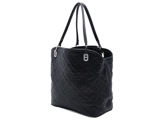 Louis Vuitton Black Monogram Lambskin Antheia Lilia GM - vista 2