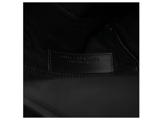 Borsa Balenciaga in lana e pelle marrone - vista 6