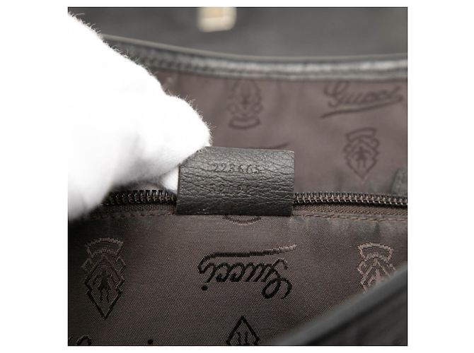 Borsa a tracolla Guccissima di Gucci - vista 6
