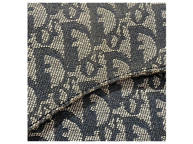 Christian Dior Saddle Bag Tote Trotter aus Canvas x Leder - Ansicht 6
