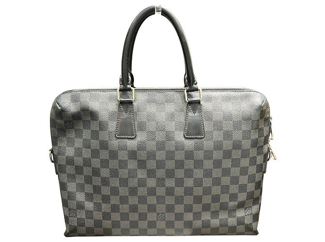 Sac à documents professionnel Louis Vuitton Damier Graphite - vue 2