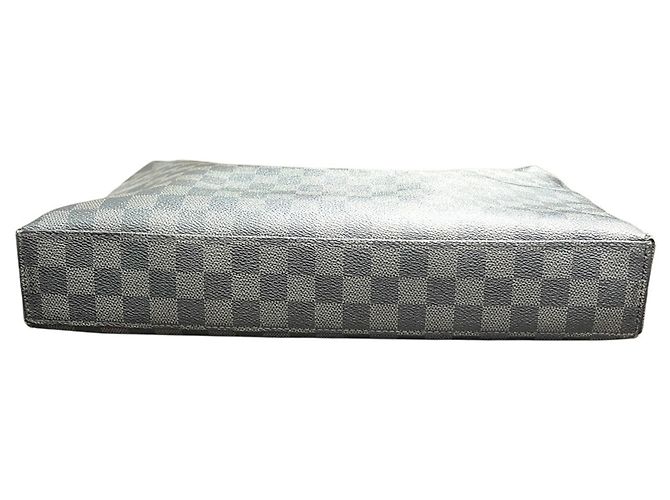 Sac à documents professionnel Louis Vuitton Damier Graphite - vue 3