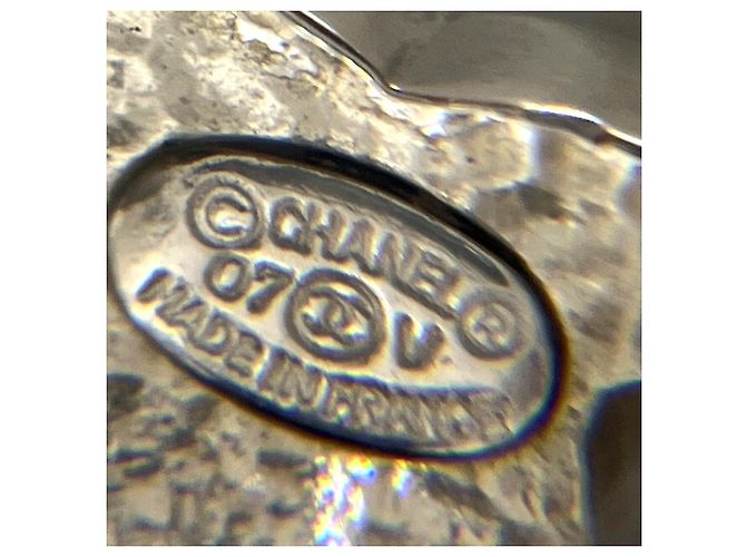 Boucles d'oreilles Clip Coco Mark en perles Chanel - vue 7