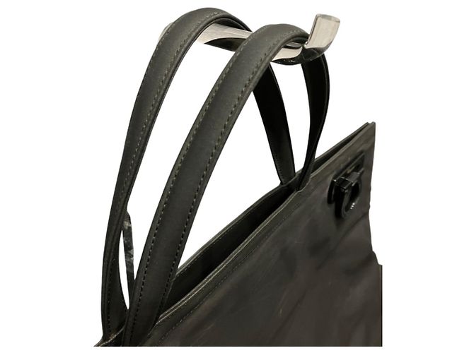 Gancini Borsa tote 2 in 1 in nylon Salvatore Ferragamo - vista 9