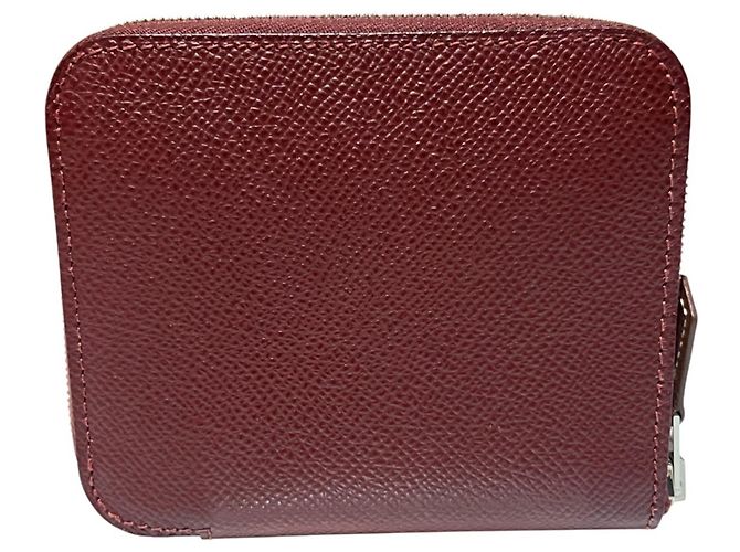 Carteira bi-fold compacta em seda Azap da Hermès - vista 2