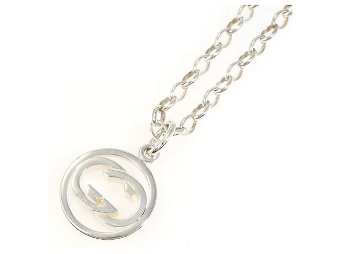 Collar de Plata Interlocking G de Gucci - vista 3