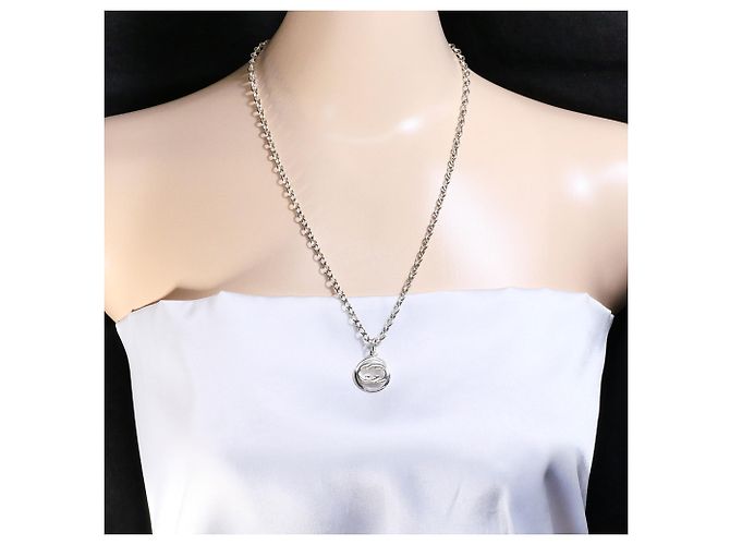 Collar de Plata Interlocking G de Gucci - vista 6