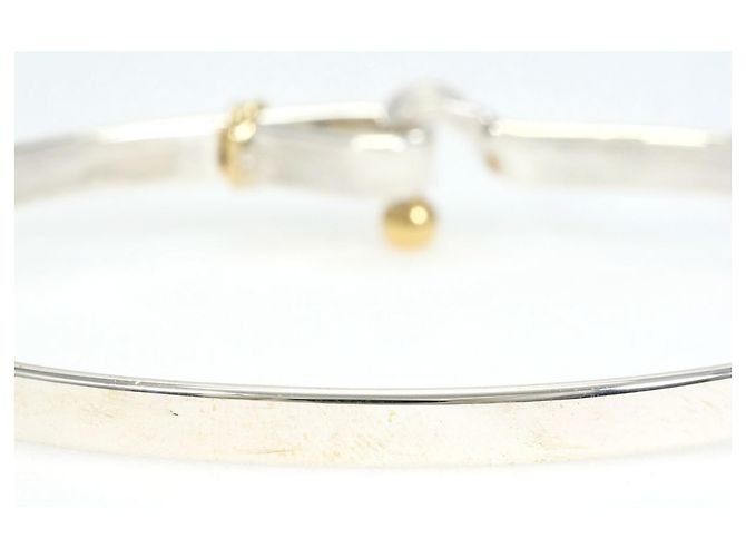 Autre Marque Bracciale Hook Eye in Argento e Oro Giallo di Tiffany & Co. - vista 3