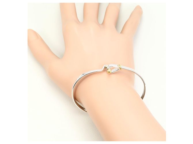 Autre Marque Bracciale Hook Eye in Argento e Oro Giallo di Tiffany & Co. - vista 5
