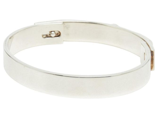 Bracciale Charm in Argento Collier de Chien Hermès - vista 2