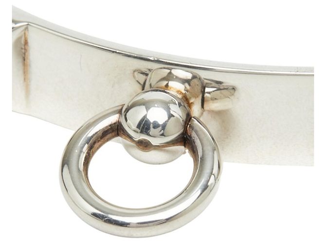 Bracciale Charm in Argento Collier de Chien Hermès - vista 3