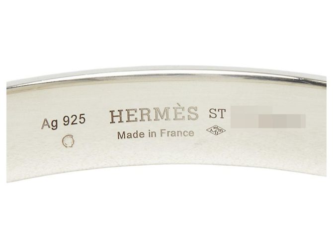 Bracciale Charm in Argento Collier de Chien Hermès - vista 5