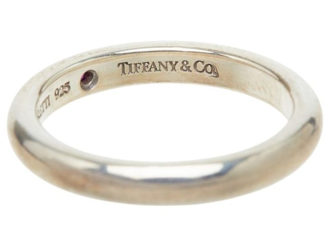 Autre Marque Anello Impilabile Peretti in Argento SV925 con Rubino Tiffany & Co. - vista 6