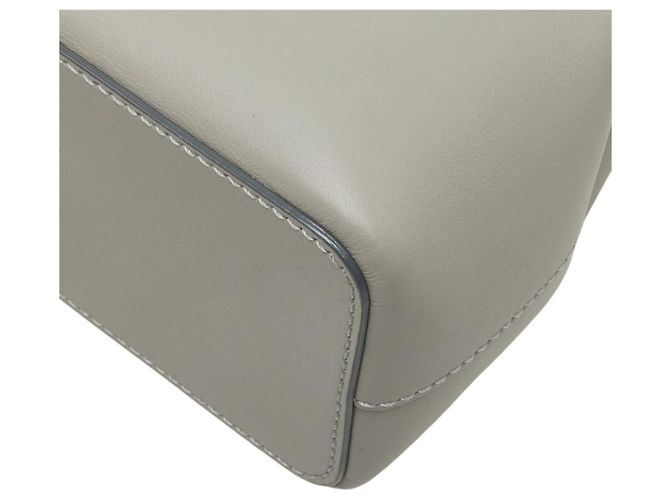 Sac à main en cuir gris Bally JORAH - vue 4