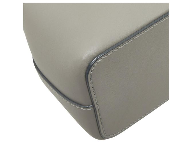 Sac à main en cuir gris Bally JORAH - vue 7